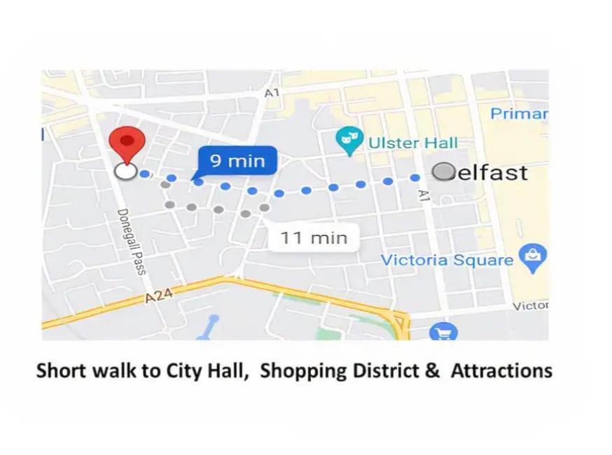 Fantastic Central Location - Parking - Business Or Leisure Belfast Esterno foto